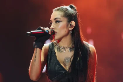 María Becerra en concierto